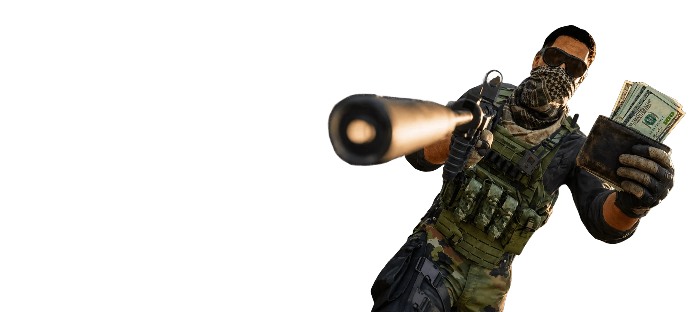 Wardogs cheats — operator character render